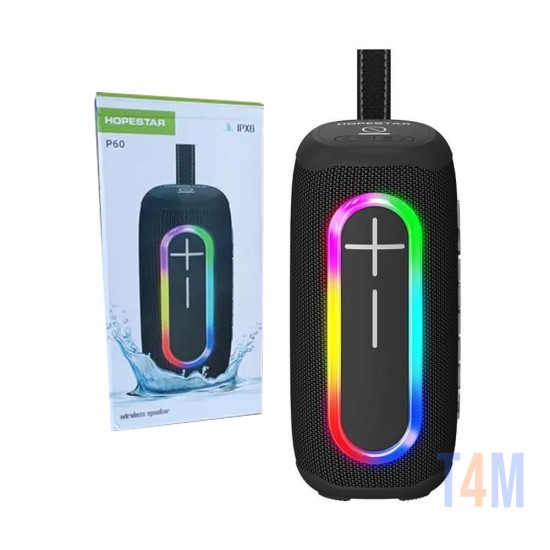 Coluna Bluetooth Hopestar P60 Preto